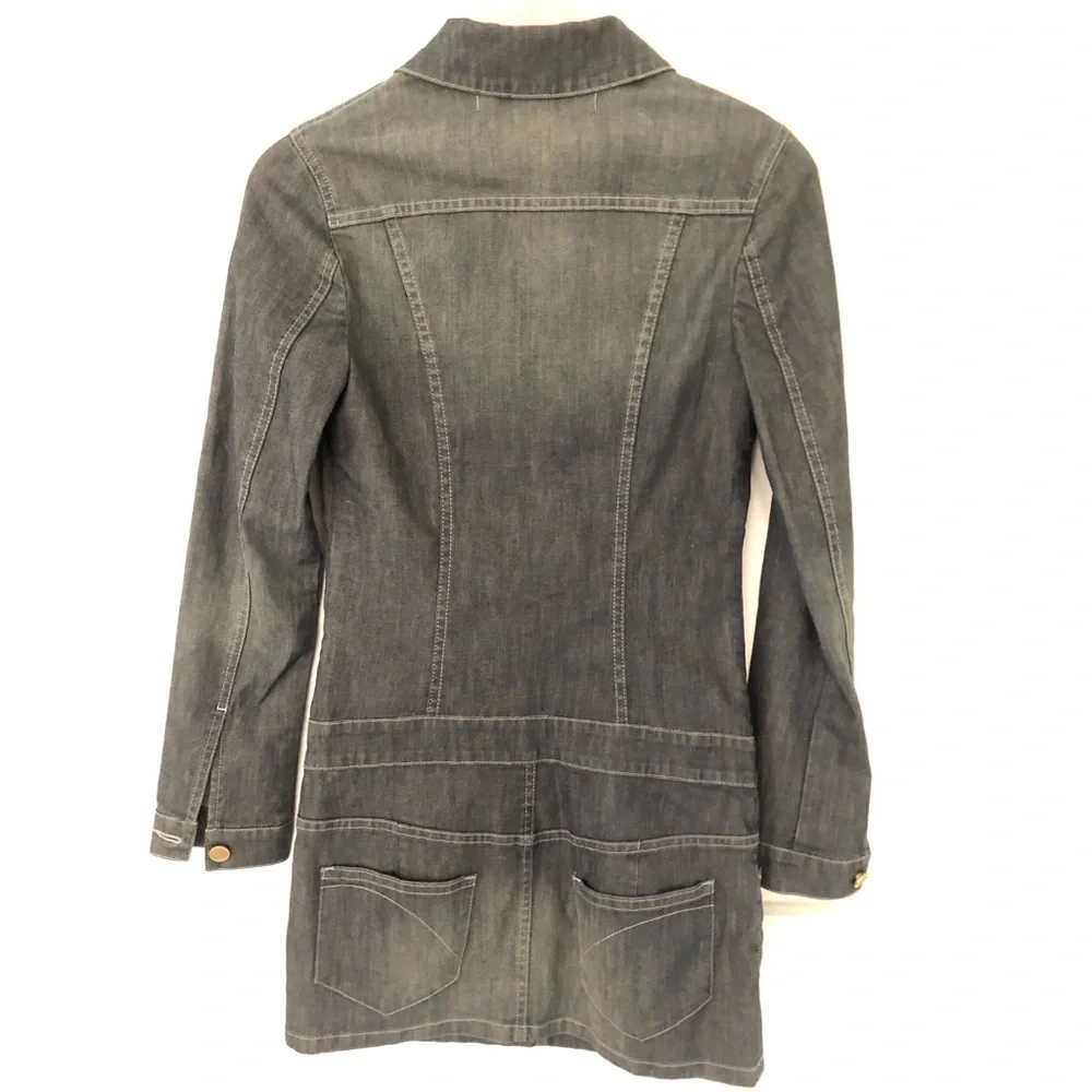 Superfine Denim Dress - Picture 2 of 10